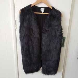fur vest macys